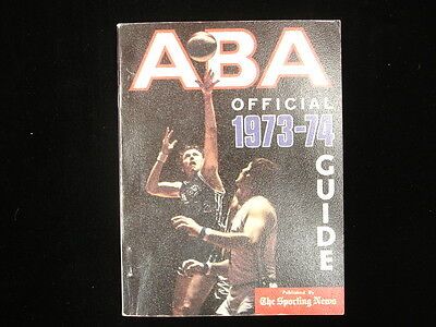 1973-74 TSN Official ABA Media Guide