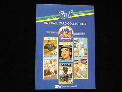 1988 New York Mets Surf Baseball Card Collectibles Book - EX-NM