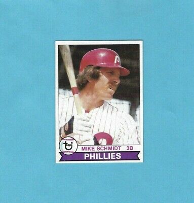 1979 Topps #610 Mike Schmidt Philadelphia Phillies Baseball Card 