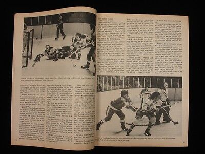 December 1972 Action Sports Hockey Magazine - Marcel Dionne Cover