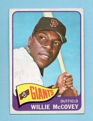 1965 Topps #176 Willie McCovey San Francisco Giants Baseball Card EX   