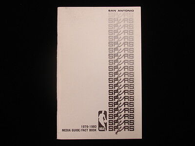 1979-80 San Antonio Spurs Media Guide