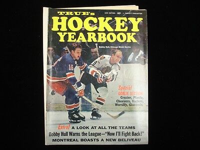 1970 True's Hockey Yearbook - Bobby Hull Chicago Blackhawks Cover