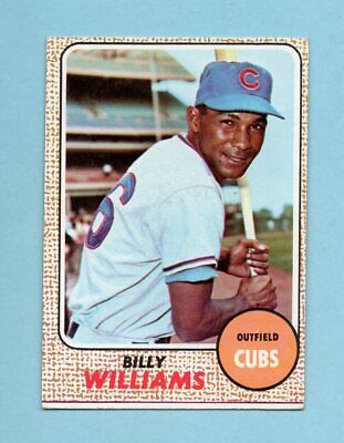 1968 Topps #37 Billy Williams Chicago Cubs Baseball Card EX  