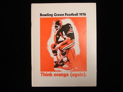 1976 Bowling Green State University Falcons Football Media Guide