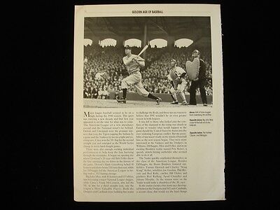 Bob Feller Cleveland Indians Autographed 9" x 12" Magazine Page