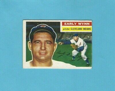 1956 Topps #187 Early Wynn Cleveland Indians Baseball Card VG