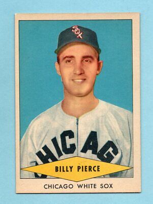 1954 Red Heart Billy Pierce Chicago White Sox Baseball Card Ex/Mt       