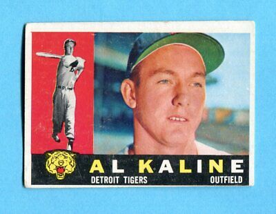 1960 Topps #50 Al Kaline Detroit Tigers Baseball Card Vg/Ex        