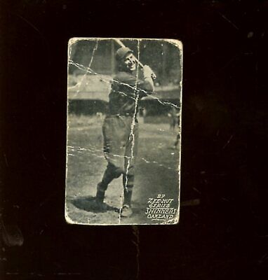 1927 Zee-Nut Pacific Coast League Baseball Card Shinners Oakland Oaks