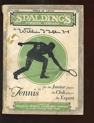 1927 Spalding William Tilden Tennis Guide