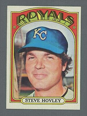 1972 Topps #683 Steve Hovley Kansas City Royals High Number Baseball Card NM o/c