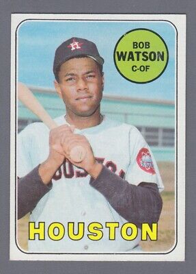 1969 Topps #562 Bob Watson Houston Astros Rookie Baseball Card NM  