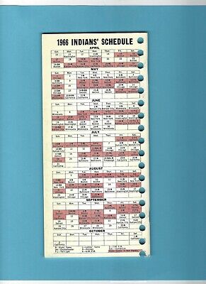 1966 Cleveland Indians Media Guide