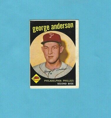 1959 Topps #338 George Sparky Anderson Rookie Philadelphia Phillies