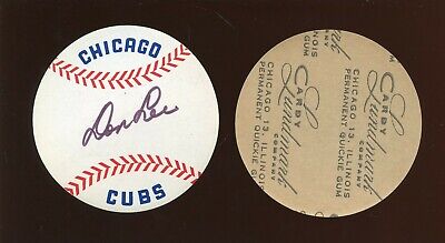 Twenty 1966 Chicago Cubs Stickers All Don Lee Autographed (20) Hologram