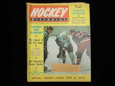 April 1970 Hockey Pictorial Magazine