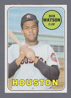 1969 Topps #562 Bob Watson Houston Astros Rookie Baseball Card NM  