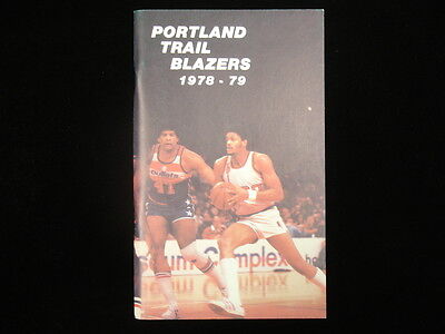 1978-79 Portland Trail Blazers Media Guide