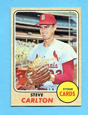 1968 Topps #408 Steve Carlton St. Louis Cardinals Baseball Card EX+   