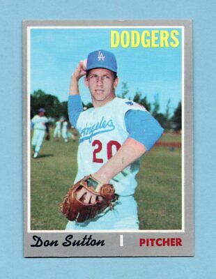 1970 Topps #622 Don Sutton LA Dodgers Semi High Number Baseball Card EX+  