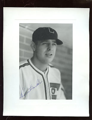 Vintage Original  George Burke Photo Thornton Lee White Sox Autographed Hologram