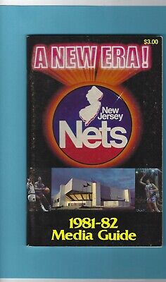 1981-82 New Jersey Nets NBA Media Guide