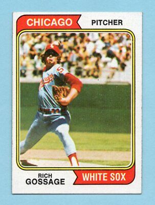 1974 Topps #542 Goose Gossage Chicago White Sox Baseball Card Ex/Mt      