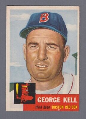 1953 Topps #138 George Kell Boston Red Sox Baseball Card NM