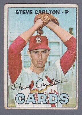 1967 Topps #146 Steve Carlton St. Louis Cardinals Baseball Card Low Grade