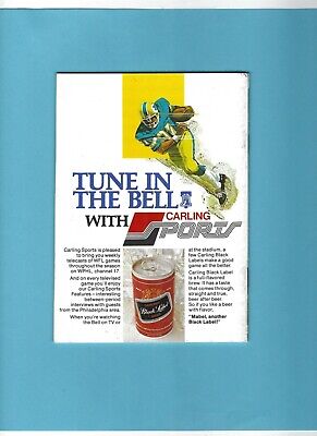 1974 Philadelphia Bell WFL Media Guide