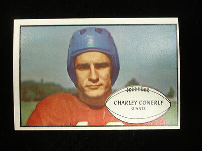 1953 Bowman #20 Charley Conerly NY Giants Card – NM O/C