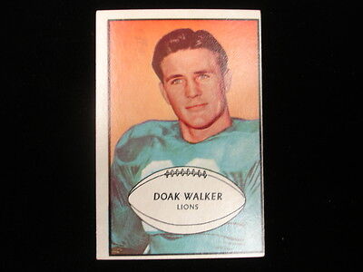 1953 Bowman #6 Doak Walker Detroit Lions Card – EX-MT O/C