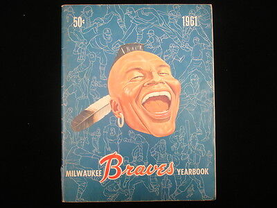 1961 Milwaukee Braves Baseball Yearbook