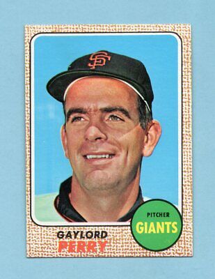 1968 Topps #85 Gaylord Perry San Francisco Giants Baseball Card NM  