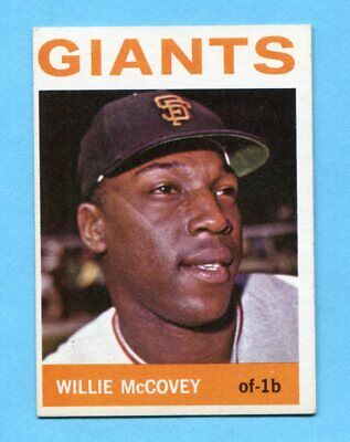 1964 Topps #350 Willie McCovey San Francisco Giants Baseball Card Ex+ 