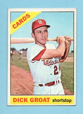 1966 Topps #103 Dick Groat St. Louis Cardinals No Traded Line Baseball Card Ex/M