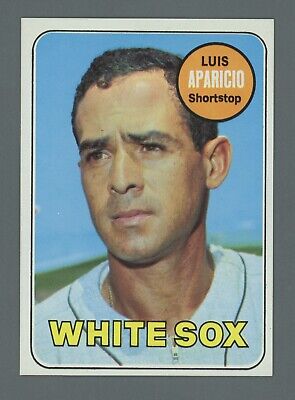 1969 Topps #75 Luis Aparicio Chicago White Sox Baseball Card NM   