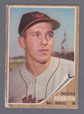 1962 Topps #45 Brooks Robinson Baltimore Orioles Baseball Card VG 