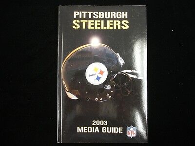 2003 Official Pittsburgh Steelers Media Guide