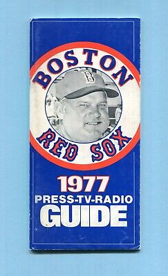  Boston Red Sox Lot of 5 MLB Media Guides 1972 1974 1975 1977 1978  