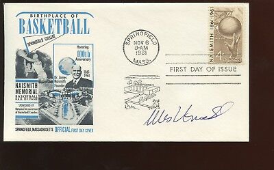 Nov 6 1961 Hall of Fame 1st Day Envelope / Cachet Autographed Wes Unseld Holo