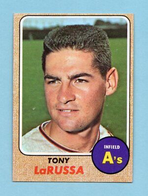 1968 Topps #571 Tony LaRussa Oakland A's Baseball Card Ex/Mt