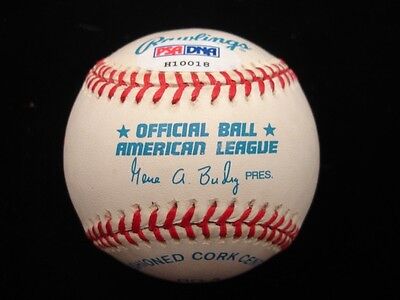 Rollie Sheldon Autographed Official American League Baseball - PSA