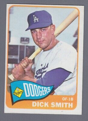 1965 Topps #579 Dick Smith Los Angeles Dodgers Baseball Card NM