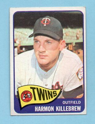 1965 Topps #400 Harmon Killebrew Minnesota Twins Baseball Card EX 