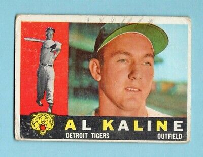 1960 Topps #50 Al Kaline Detroit Tigers Baseball Card Low Grade    