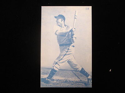 1953 Canadian Exhibit Card – Walker Cooper – EX/MT