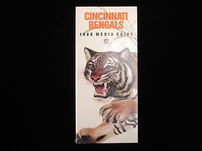 1988 Cincinnati Bengals NFL Media Guide