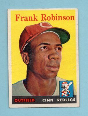 1958 Topps #285 Frank Robinson Cincinnati Reds Baseball Card Ex/Mt ap ty wrk